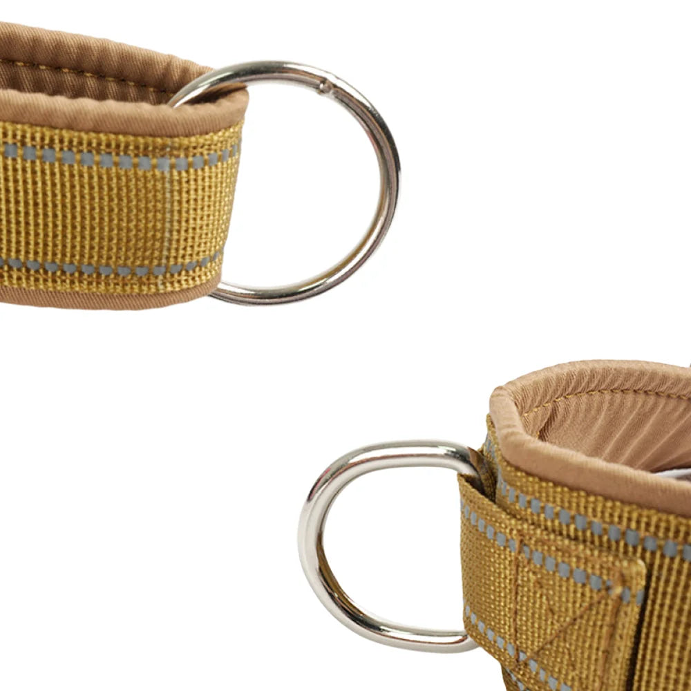 Harnais Anti-Traction Beige WoofyControl™ – Confort, Sécurité et Maîtrise Sans Tirer