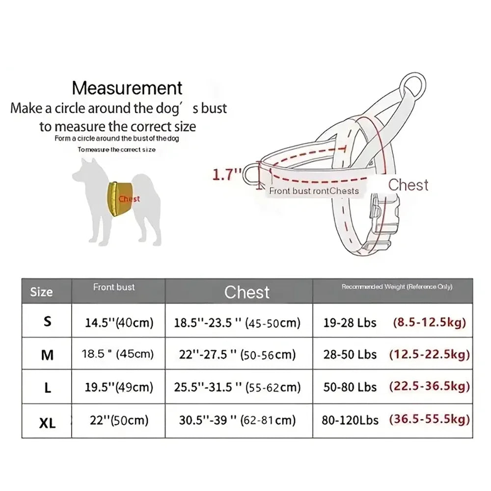 Harnais Anti-Traction Kaki WoofyControl™ – Confort, Sécurité et Maîtrise Sans Tirer