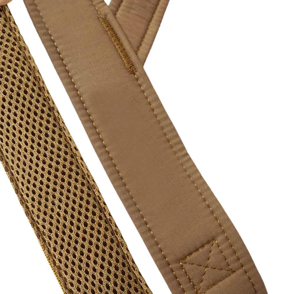 Harnais Anti-Traction Kaki WoofyControl™ – Confort, Sécurité et Maîtrise Sans Tirer
